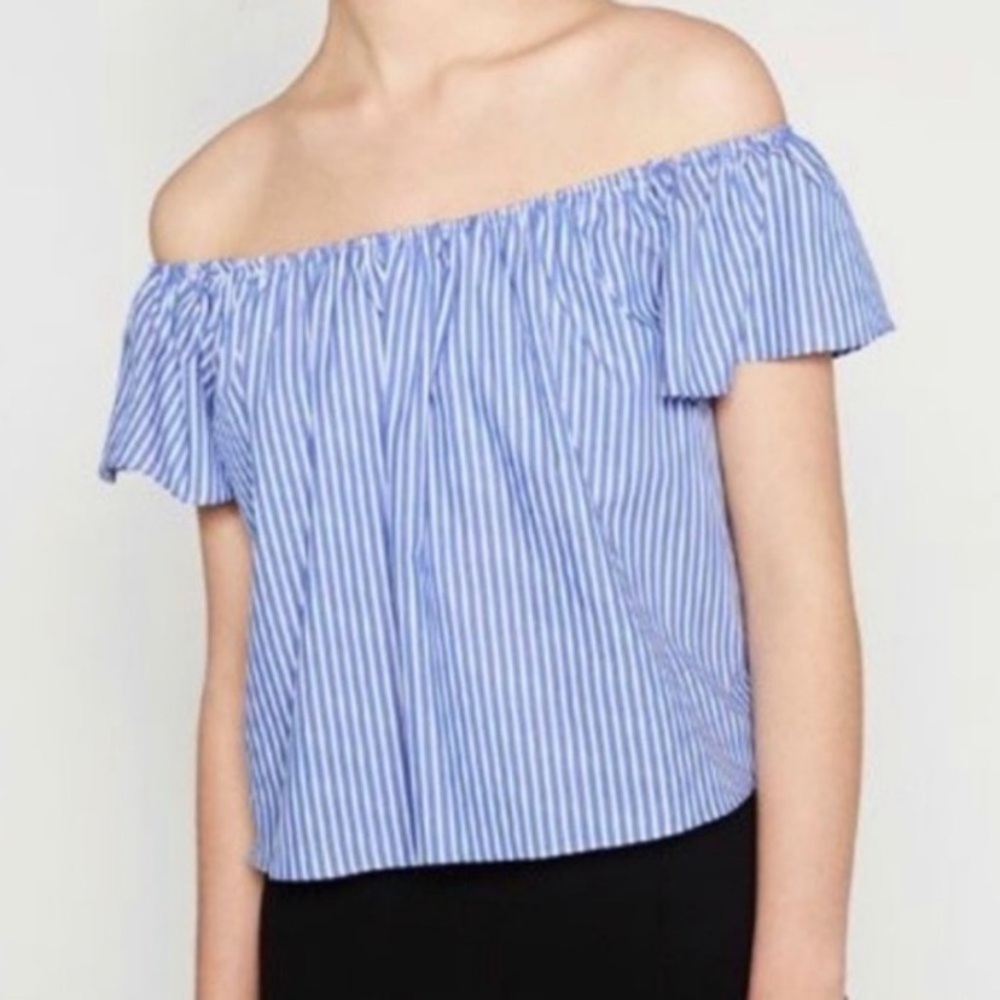ZARA off the shoulder top